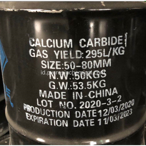 50-80mm kalsium karbida kelas berat